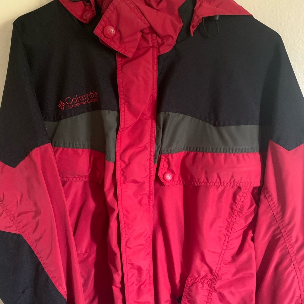 Columbia hooded jacket (size xl)